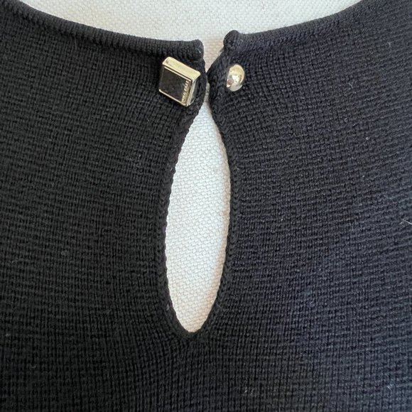 Boss - Black Fitted and Flared Sweater - Size Large  - Hugo Boss - Picture 3 of 12